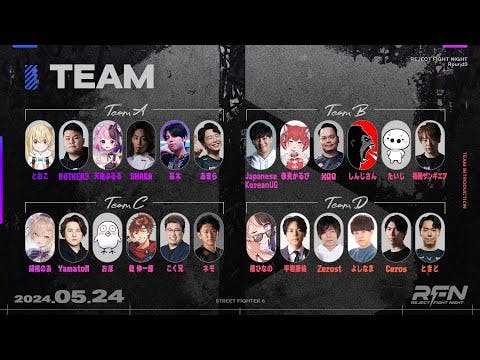 【ストリートファイター6】 REJECT FIGHT NIGHT Round3に参加します！【ぶいすぽっ！胡桃のあ】